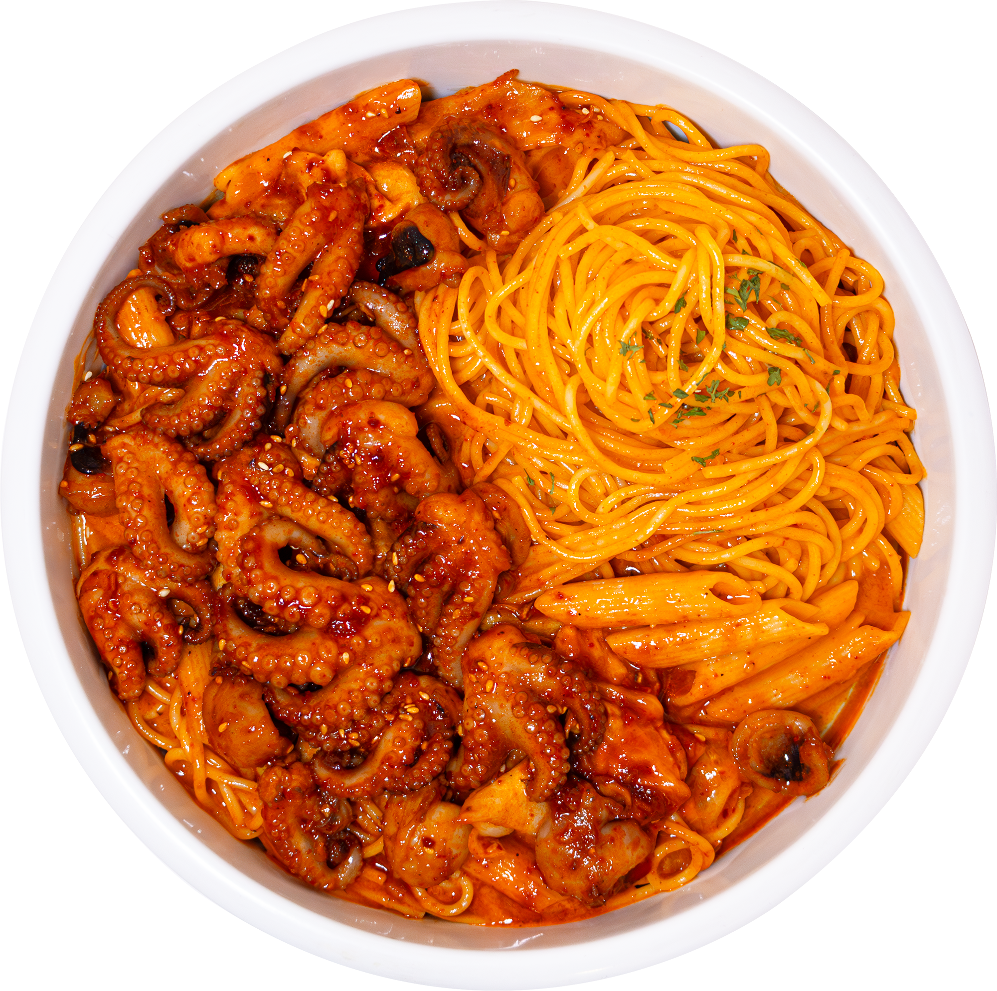 쭈꾸미 로제폭탄 파스타